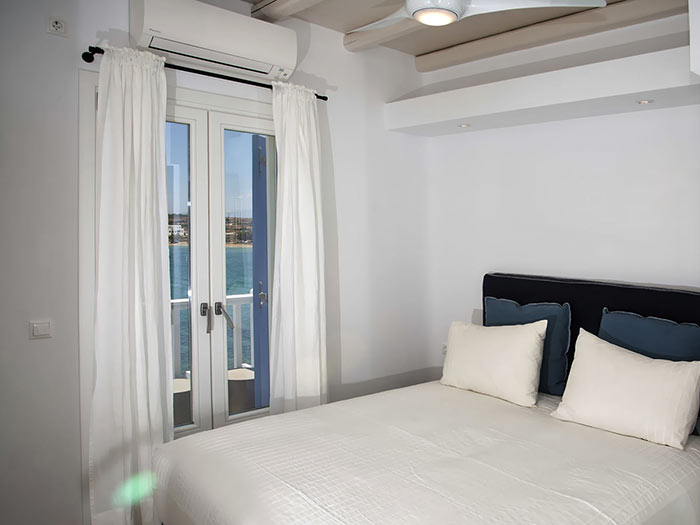 A nice bedroom for your accommodation in Paros Greece